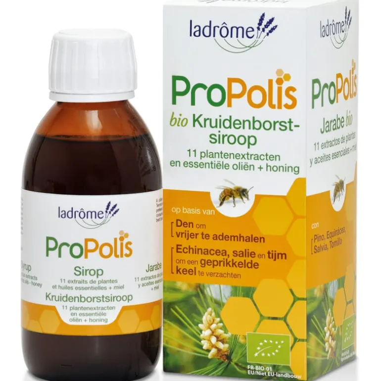 Pit&Pit Kruidenborstsiroop Propolis+ bio Discount